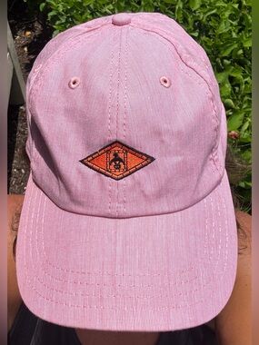 Indian Creek Country Club, Miami Imperial Baseball Cap Pink/White Micro-Striped